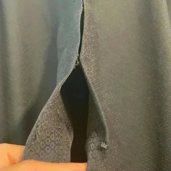 Free People Black Wide Arm Short Sleeve Textured Romper Womens Size Medium - Picture 6 of 11